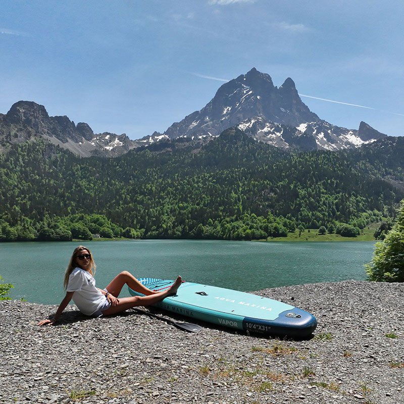 Aqua Marina VAPOR Inflatable SUP 10'4" with paddle - Image 4