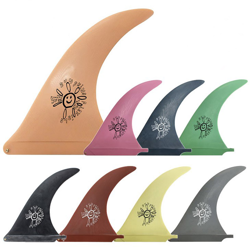 Alex Knost Sunshine 10 Longboard Fin front