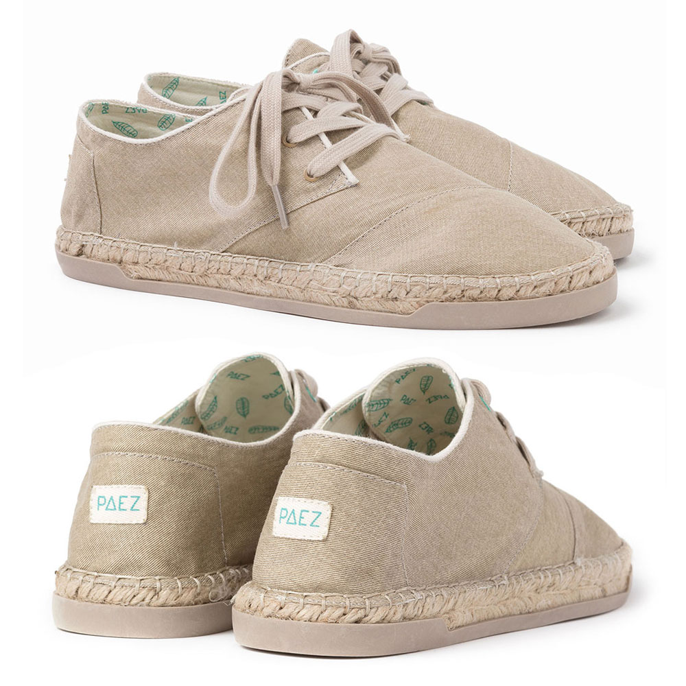 Lite Laced Up PAEZ Stone Wash Sahara