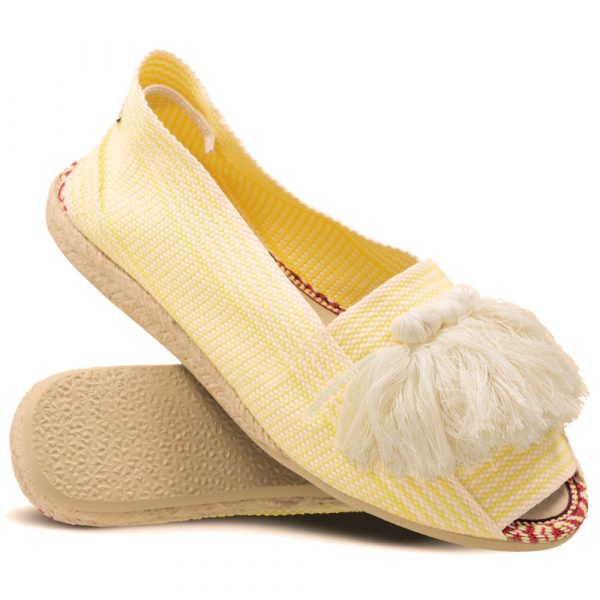 Yellow Frills PAEZ Sandals for Women