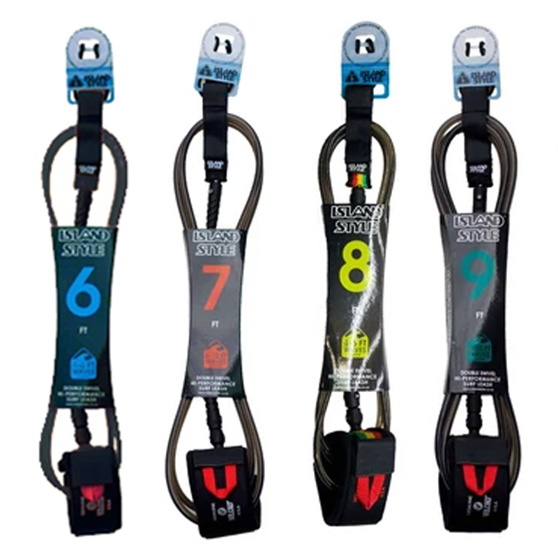 Double Swivel Big Wave Leashes Beachbum SA Island Style