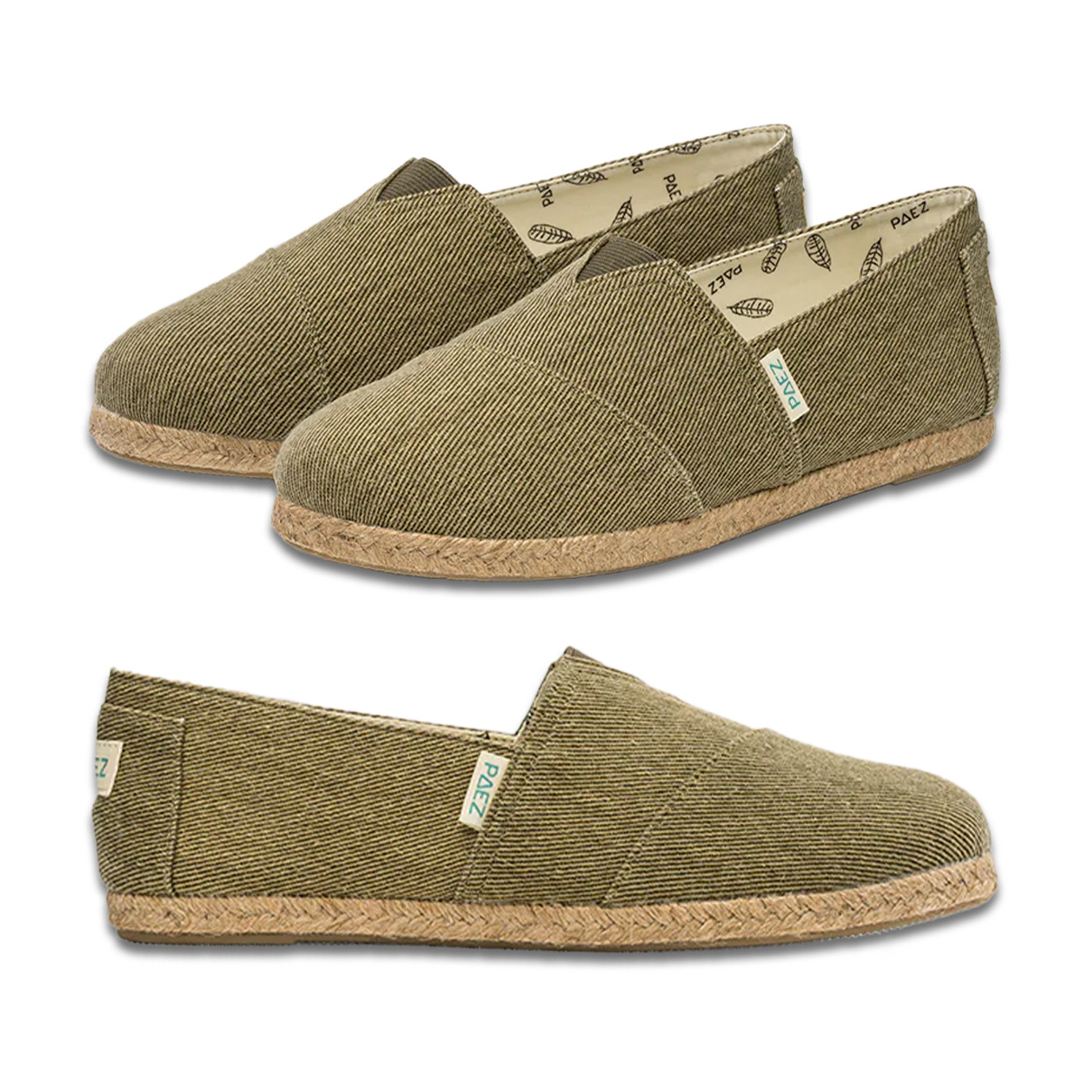 Paez Unisex Hawaii Espadrilles - Baumwoll Canvas Schuhe Mit Gummisohle