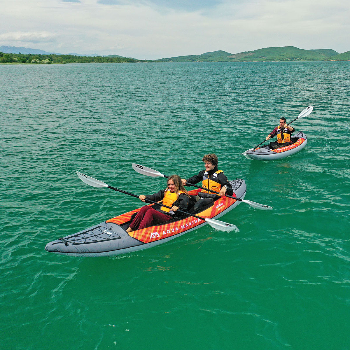MEMBA Single and Double Inflatable Kayaks by Aqua Marina
